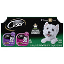 Cesar Backyard Cookout Grilled Chicken Flavor & Porterhouse Steak Flavor Variety Pack Dog Food Trays (3.5-oz, case of 12)