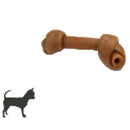 Vetgies Small Tube Knot Bone Pumpkin Dental Dog Treat (10-15g each, 12 pack)