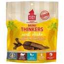 Plato Pet Treats Mini Thinkers Carrot, Turkey & Peanut Butter Recipe Grain-Free Dog Treats