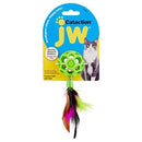 JW Pet Cataction Feather Ball with Bell Cat Toy