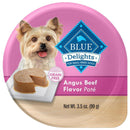 Blue Buffalo Divine Delights Angus Beef Flavor Pate Grin-Free Dog Food Trays (3.5-oz, case of 12)