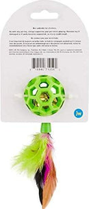 JW Pet Cataction Feather Ball with Bell Cat Toy - Petanada