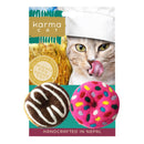 Dharma Dog Karma Cat Wool Donuts Cat Toy, 2-pack - Petanada