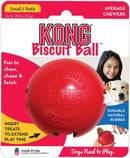 KONG Classic Biscuit Ball Dog Toy, Small - Petanada