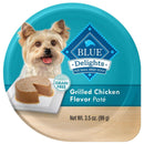 Blue Buffalo Divine Delights Grilled Chicken Flavor Pate Dog Food Trays (3.5-oz, case of 12)