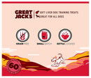 Great Jack's Liver with Cranberry Recipe Grain-Free Dog Treats - Petanada