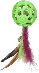 JW Pet Cataction Feather Ball with Bell Cat Toy - Petanada