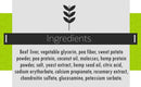 Buddy Jack’s Hemp Functional Dog Treats - Happy Aging (12-oz container) - Petanada