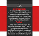 Buddy Jack’s Hemp Functional Dog Treats - Heart and Immunity (12-oz container) - Petanada