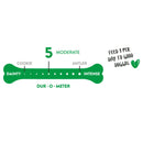 Vetgies Large Tube Knot Bone Pumpkin Dental Dog Treat (115-130g each, 3 pack)