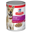 Hill's Science Diet Adult Beef & Barley Entrée Canned Dog Food