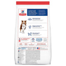 Hill's Science Diet Adult 7+ Chicken Meal, Barley & Brown Rice Recipe Dry Dog Food-Back