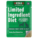 KOHA Limited Ingredient Diet Shredded Turkey Entrée in Gravy Cat Food (2.8-oz pouch, case of 24)