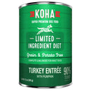 KOHA Limited Ingredient Diet Turkey Entrée Grain-Free Canned Dog Food (13-oz can, case of 12)