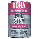 KOHA Pork Stew Grain-Free Canned Dog Food (12.7-oz can, case of 12)