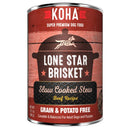 KOHA Lone Star Brisket Beef Recipe Canned Dog Food (12.7-oz can, case of 12)