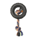 Mammoth Tirebiter II with Rope Dog Toy (Medium 5’’) - Petanada