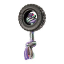 Mammoth Tirebiter II with Rope Dog Toy (Medium 5’’) - Petanada