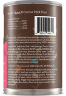Nature's Logic Canine Pork Feast Grain-Free Canned Dog Food Canada
