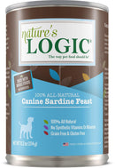 Nature's Logic Canine Sardine Feast Grain-Free Canned Dog Food Canada