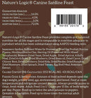 Nature's Logic Canine Sardine Feast Grain-Free Canned Dog Food  - Petanada
