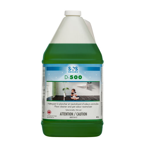 SOS Odors Floor Cleaner and Pet Odour Neutralizer (4-L bottle)