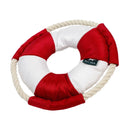 Tall Tails Lifebuoy with Squeaker Rope Dog Toy (8" Ring)
