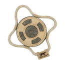 Tall Tails Natural Leather Lifebuoy Dog Toy (6-in dia)