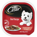 Cesar Beef Recipe Classic Loaf in Sauce Dog Food Trays (3.5-oz, case of 12)