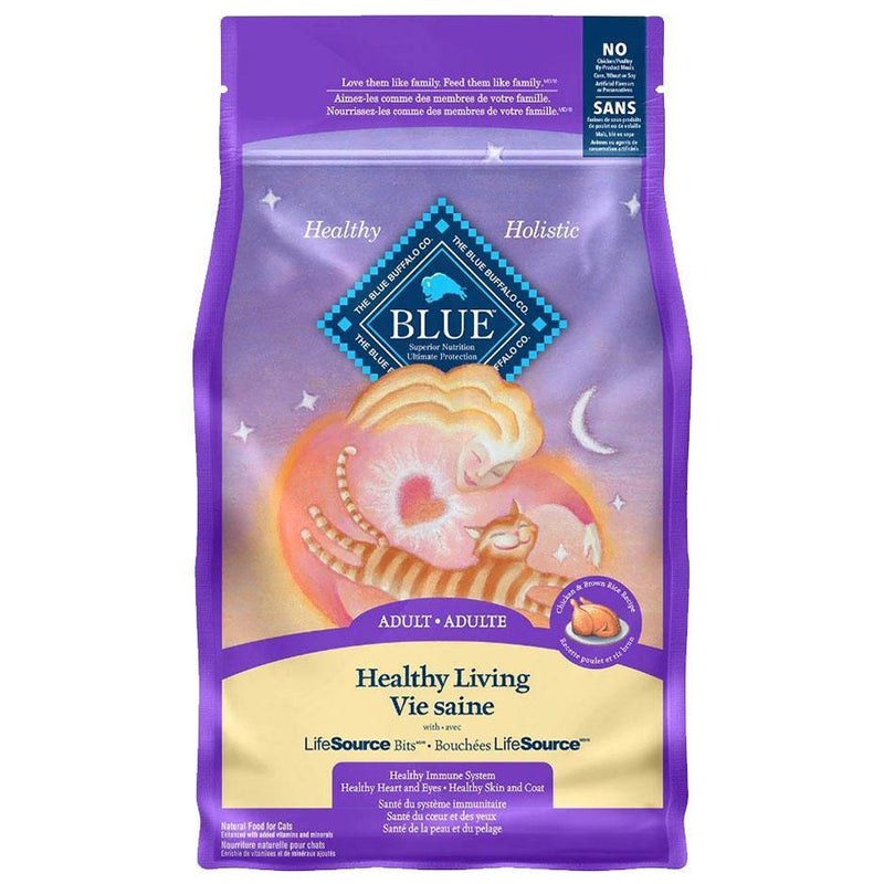 Blue Buffalo Adult Healthy Living Chicken & Brown Rice Recipe Cat Food