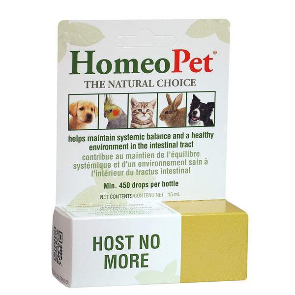 HomeoPet Host No More De-wormer for Pets (450-drops)