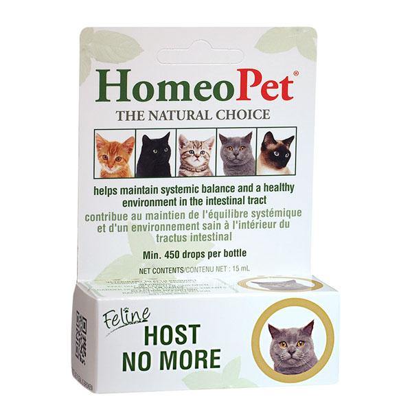 HomeoPet Feline Host No More De-wormer for Cats (450-drops)