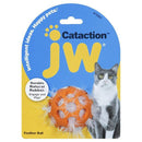 JW Pet Cataction Feather Ball Cat Toy