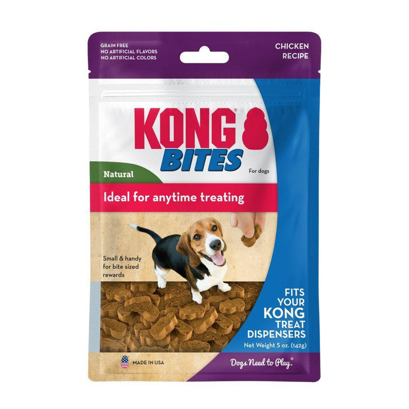 KONG Bites Chicken Dog Treats (5-oz pouch)