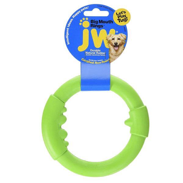 JW Pet Big Mouth Single Rubber Dog Toy, Large