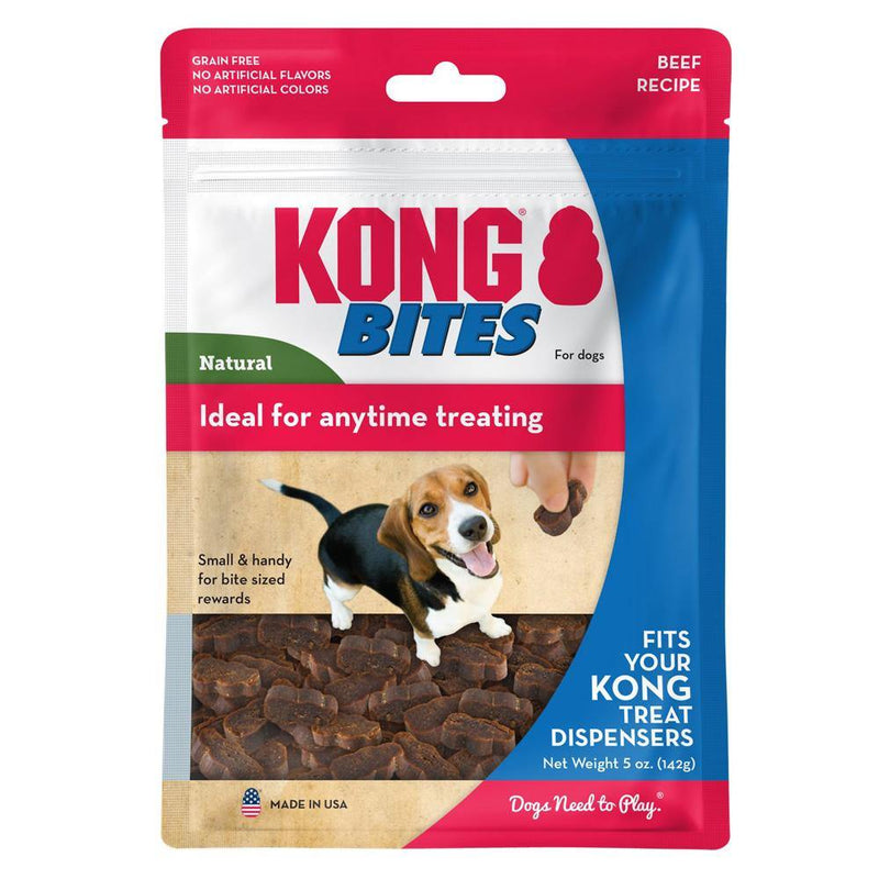 KONG Bites Beef Dog Treats (5-oz pouch)