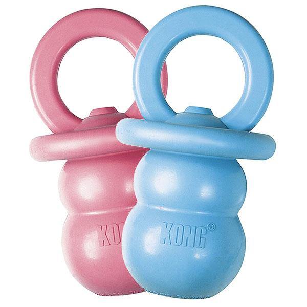 KONG Puppy Binkie Dog Toy, Color Varies, Small