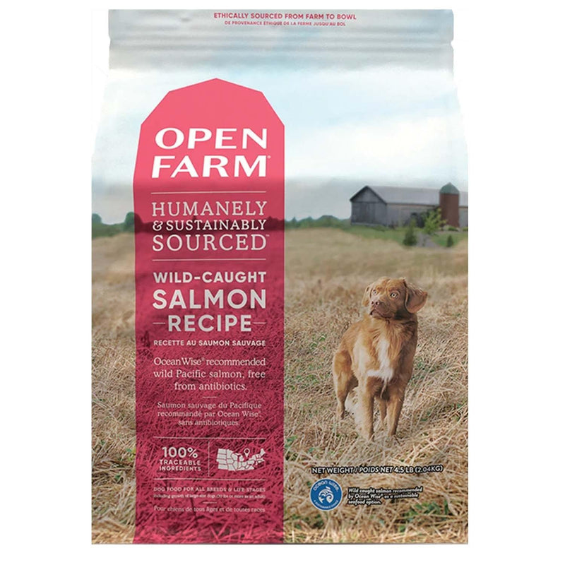 Open Farm Wild-Caught Salmon Recipe Grain-Free Dry Dog Food