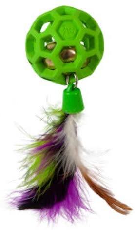JW Pet Cataction Feather Ball with Bell Cat Toy - Petanada