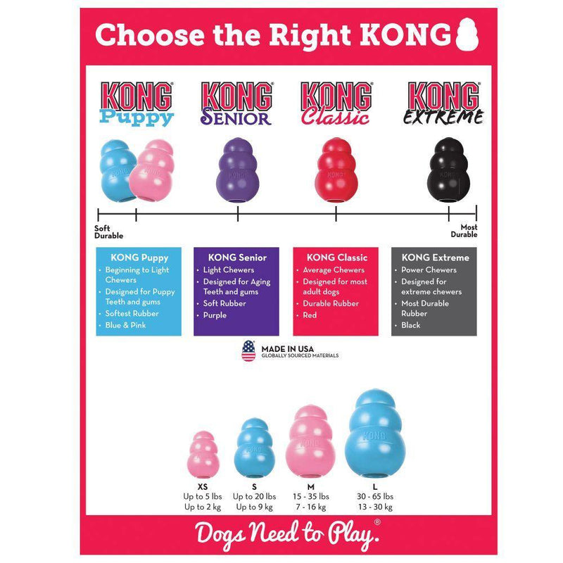 KONG Puppy Dog Toy Info