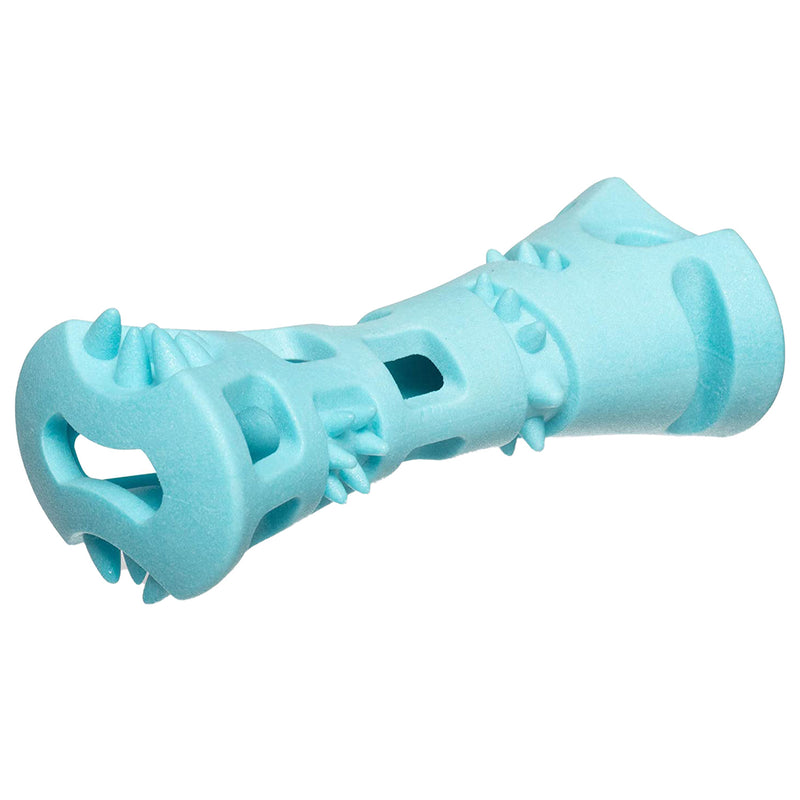 Totally Pooched Chew n' Stuff Foam Rubber Dog Toy (6-inch, Teal)