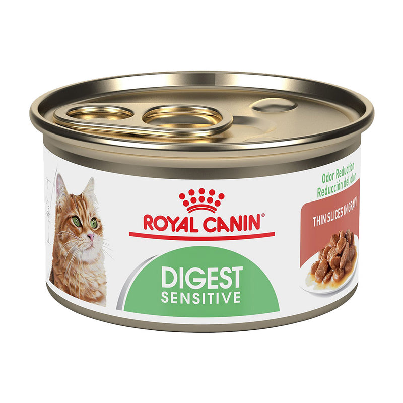 Royal Canin Digest Sensitive Thin Slices in Gravy Canned Cat Food (3-oz, case of 24)