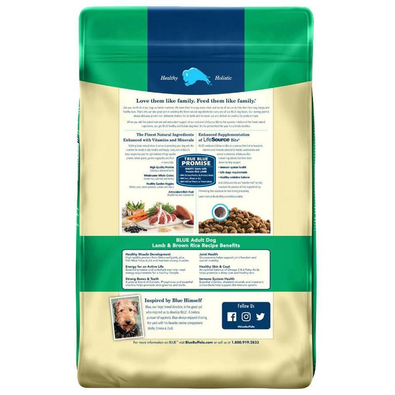 Blue Buffalo Life Protection Formula Adult Lamb & Brown Rice Recipe Dry Dog Food - Petanada