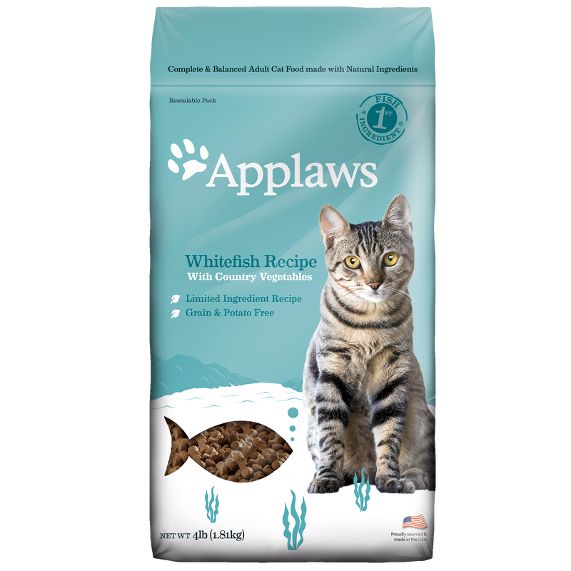 Applaws Whitefish Recipe with Country Vegetables Grain-free Dry Cat Food (4-lb bag)