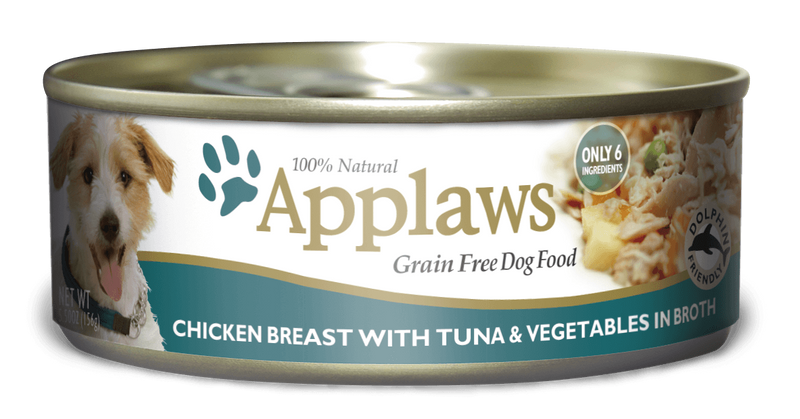 Applaws Chicken Breast with Vegetables Canned Dog Food 5.5-oz