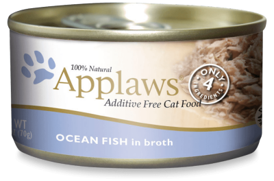 Applaws Ocean Fish In Broth 2.47oz