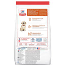 Hill's Science Diet Puppy Large Breed Chicken Meal & Oats Recipe Dry Dog Food-Back