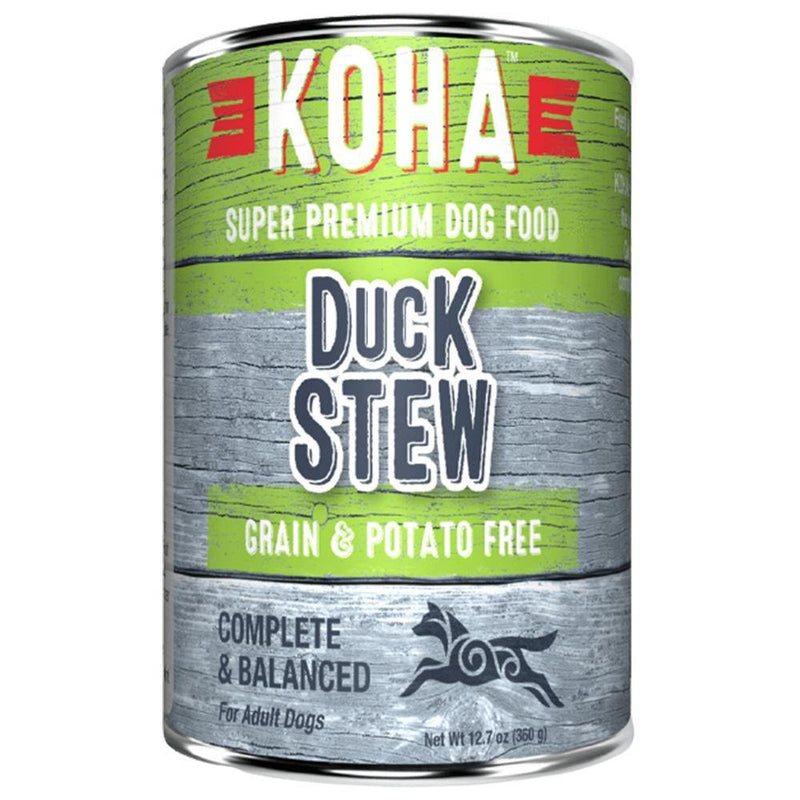 KOHA Duck Stew Grain-Free Canned Dog Food (12.7-oz can, case of 12)