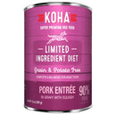 KOHA Limited Ingredient Diet Pork Entrée Grain-Free Canned Dog Food (13-oz can, case of 12)