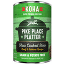 KOHA Pike Place Platter Beef & Salmon Recipe Canned Dog Food (12.7-oz can, case of 12)